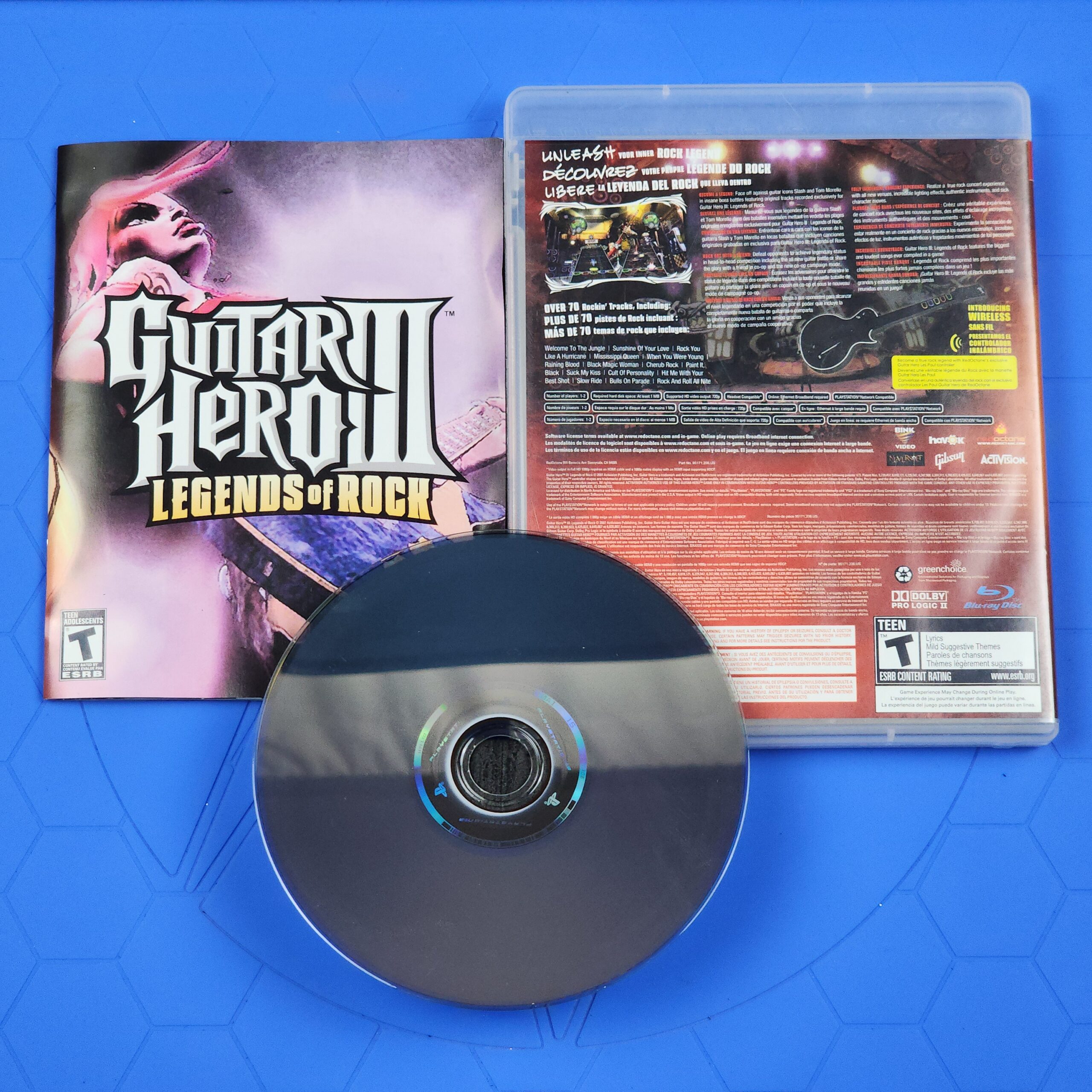 Guitar Hero 3 Legends of Rock (PS3)