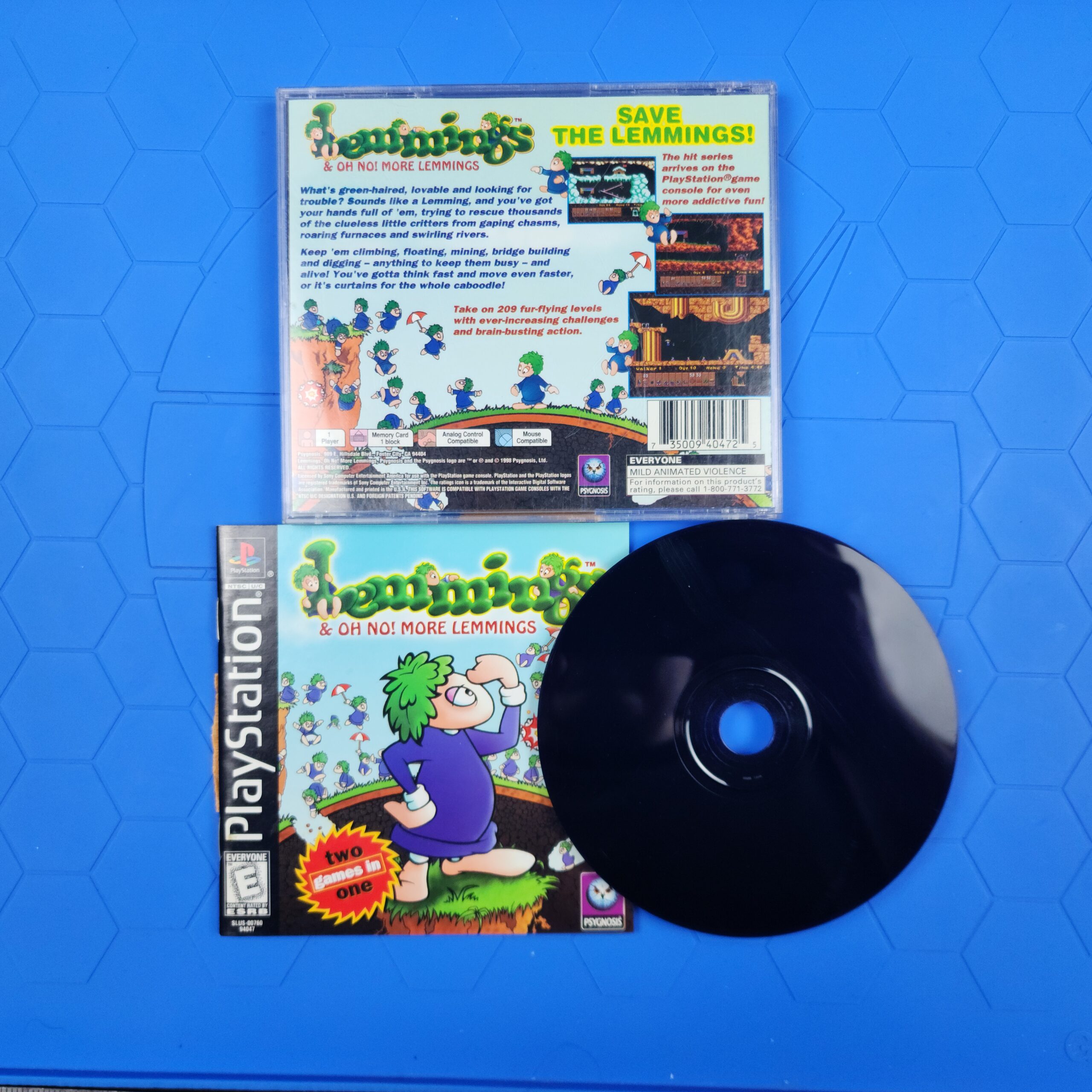 Lemmings & Oh No! More Lemmings (PS1)