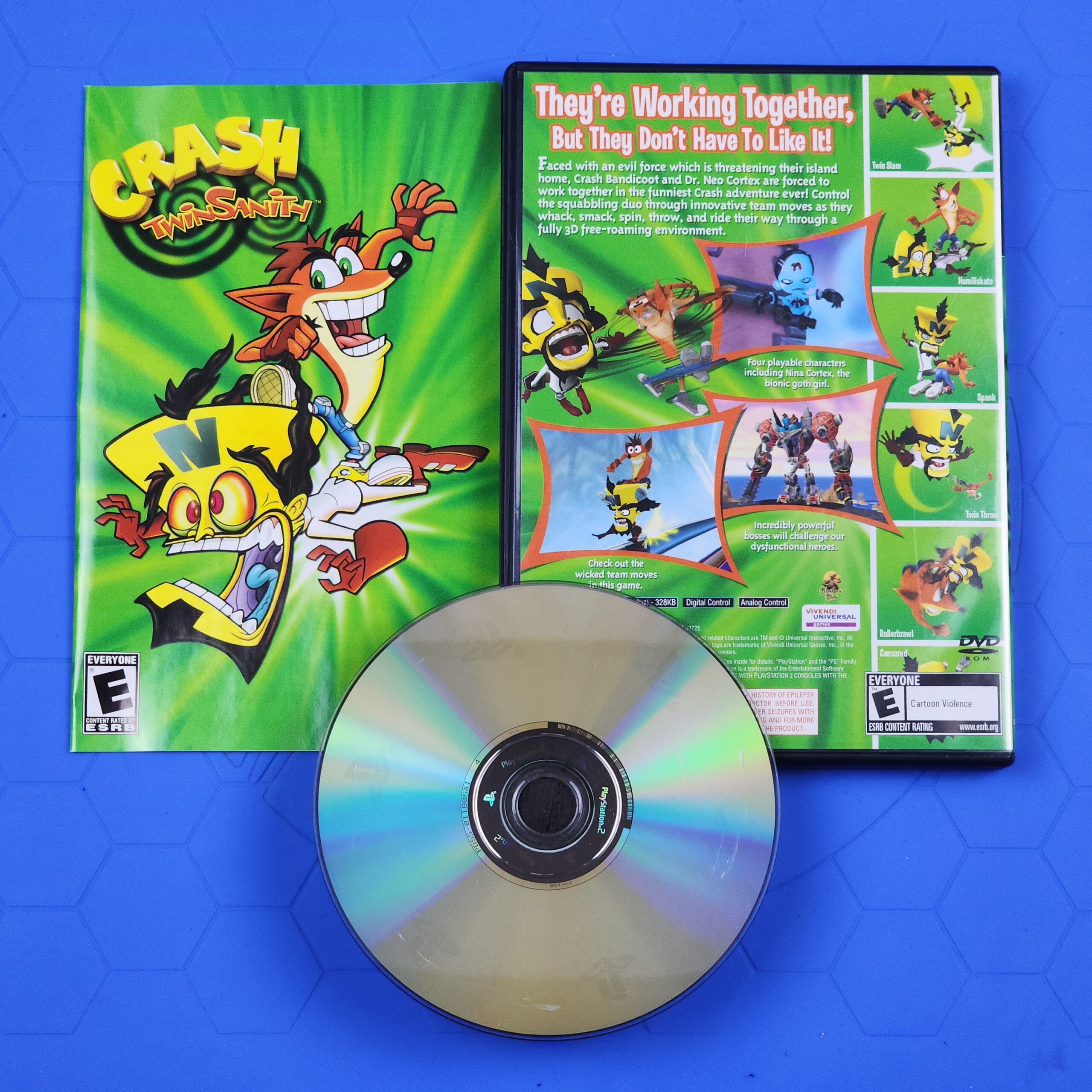 Crash Twin Sanity (PS2)