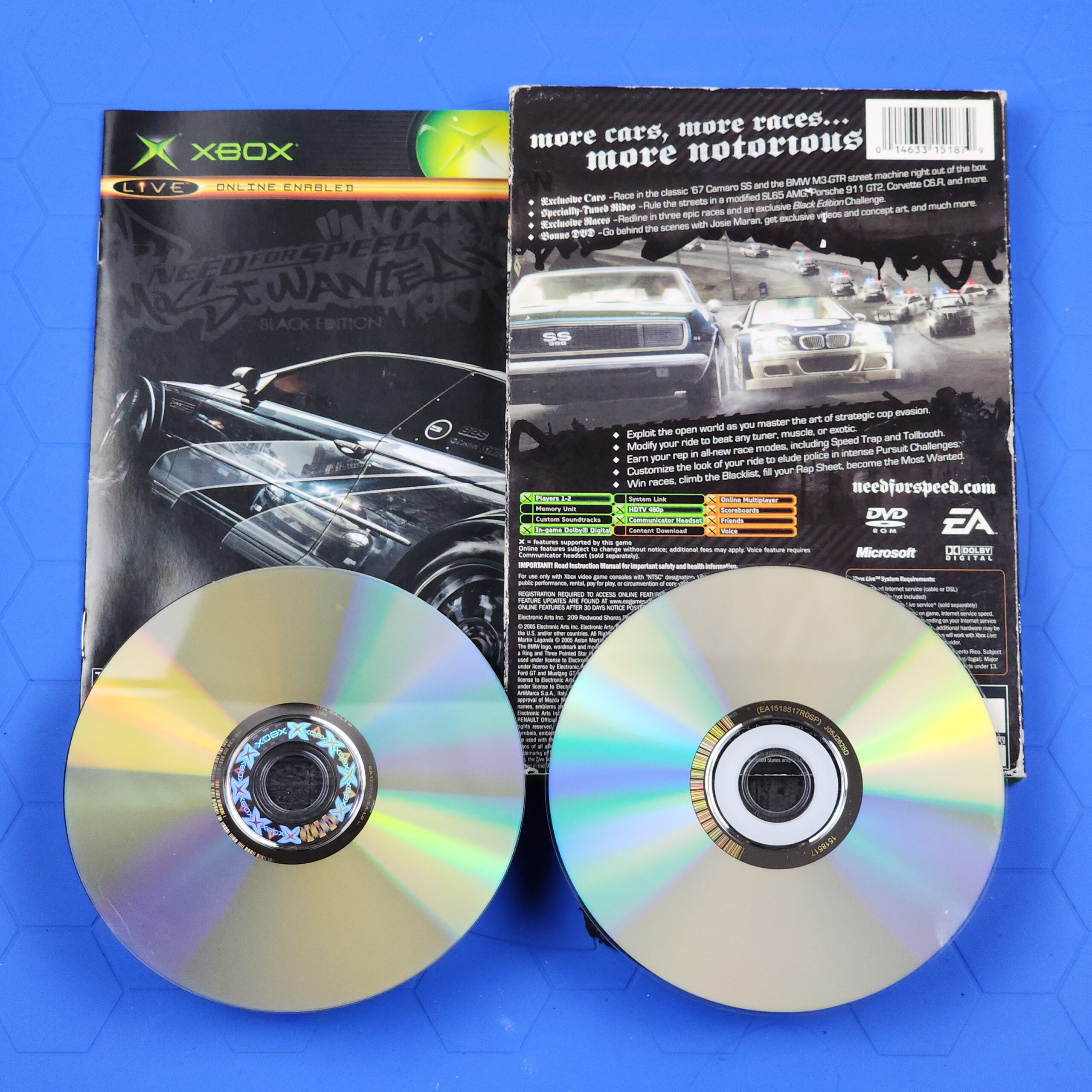 Need For Speed Most Wanted Black Edition (Xbox Original)