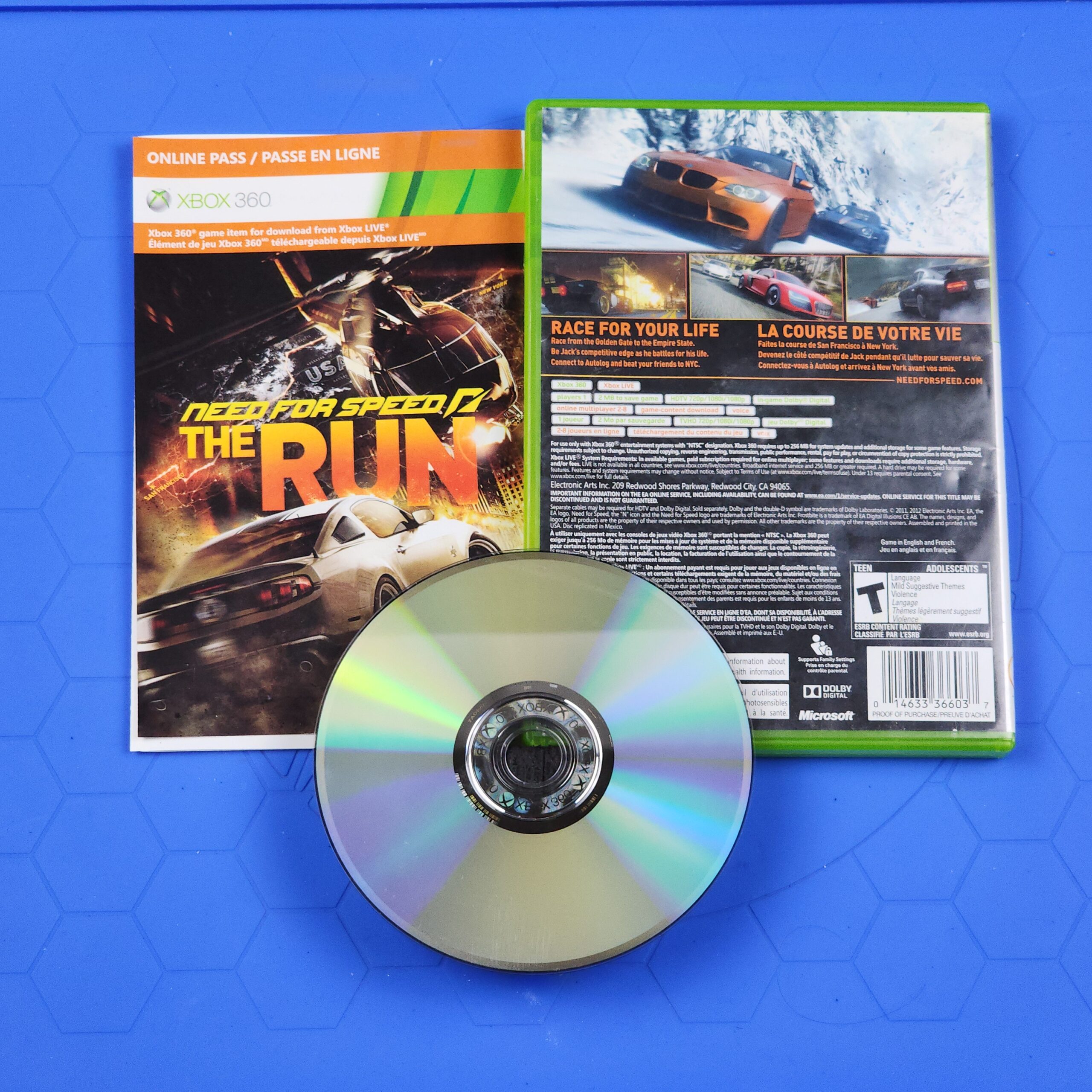 Need For Speed The Run (Xbox 360)