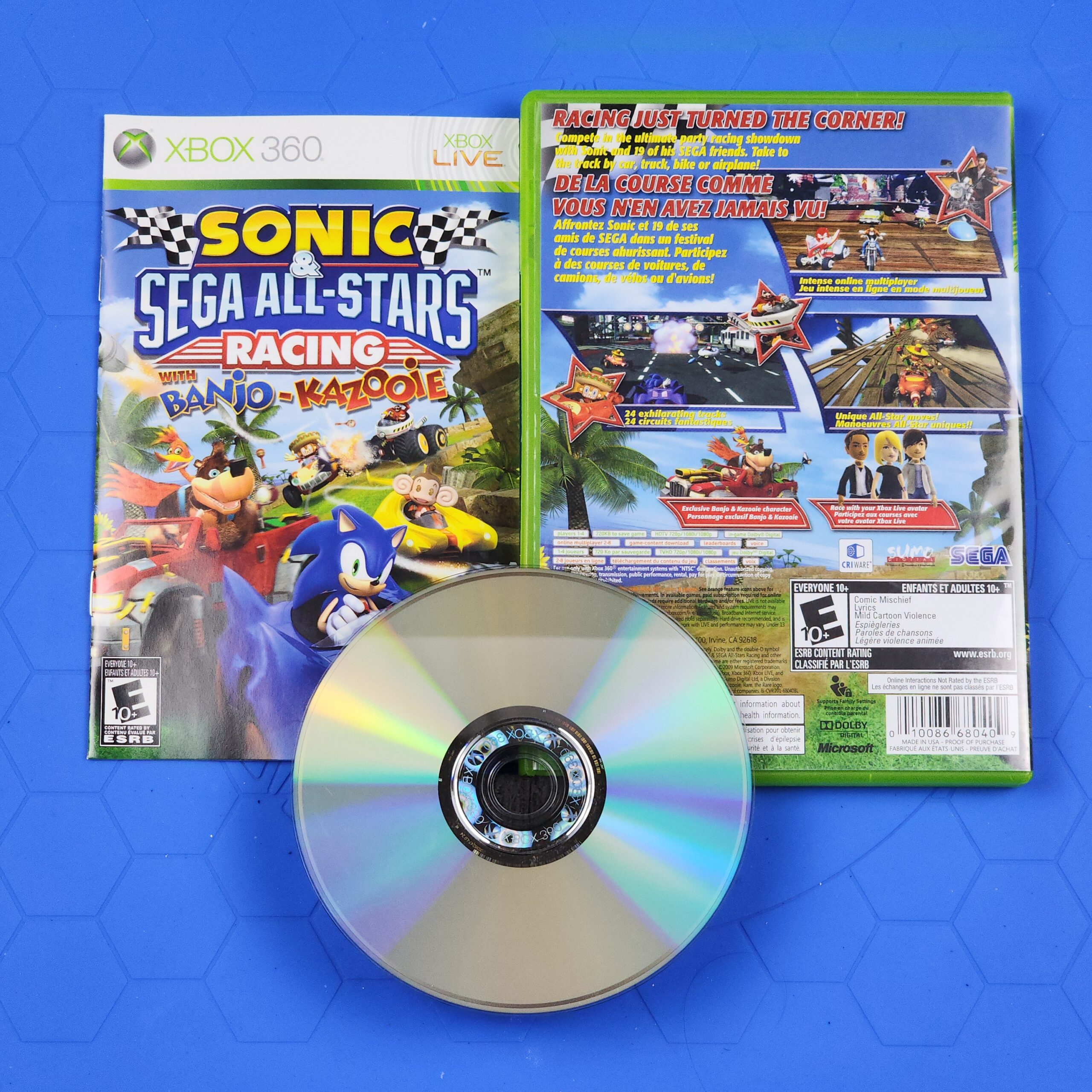 Sonic & Sega All-Stars Racing With Banjo-Kazooie (Xbox 360)